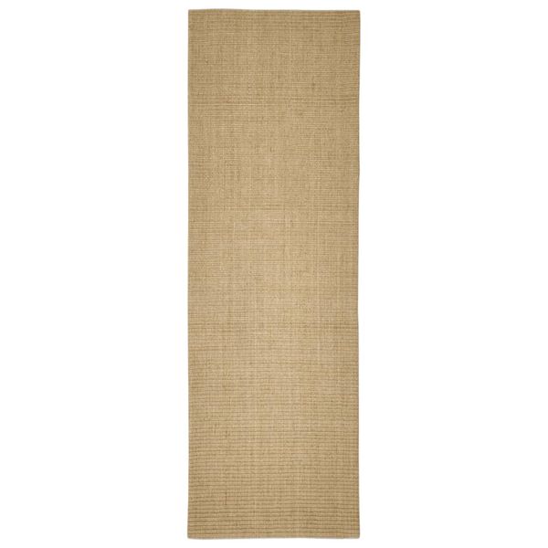 vidaXL Alfombra de sisal para rascador 80x250 cm