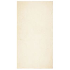 vidaXL Alfombra de pelo corto suave lavable HUARTE crema 60x110 cm