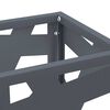 vidaXL Soporte para sombrilla Antracita 15.5 x 15.5 x 49 cm Acero
