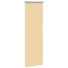 vidaXL Estor Enrollable Opaco Beige 55x175 cm Tela Ancho 50,7 cm