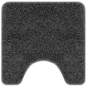 vidaXL Alfombra antideslizante para ba&ntilde;o con corte para inodoro