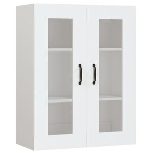 vidaXL Armario de pared colgante blanco 69,5x34x90 cm