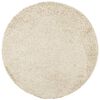 vidaXL Alfombra peluda de pelo largo moderna PAMPLONA dorado &Oslash; 160 cm