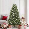 vidaXL Árbol de Navidad artificial Verde 180 cm PVC y Metal