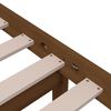 vidaXL Estructura cama sin colch&oacute;n madera maciza marr&oacute;n miel 75x190 cm