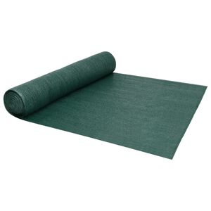 vidaXL Red de privacidad HDPE verde 3,6x25 m 195 g/m&sup2;
