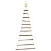 vidaXL &Aacute;rbol de Navidad colgante con estrella en la punta 74x150 cm