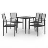 vidaXL Juego de comedor de jard&iacute;n 5 piezas