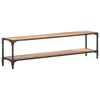 vidaXL Mueble de TV 150x30x40 cm madera maciza de acacia