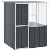 vidaXL Jaula para Aves Antracita 165 x 165 x 200 cm Acero Galvanizado