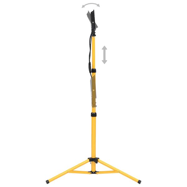 vidaXL Foco LED con trípode 2x50 W blanco frío