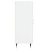 vidaXL Aparador madera de ingeniería blanco 34,5x34x90 cm