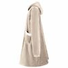 vidaXL Sudadera manta Beige 95 x 85 cm Forro Polar y Franela