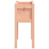 vidaXL Jardinera con patas madera maciza de abeto Douglas 70x31x70 cm