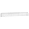 vidaXL Jaula para conejos Plateado 600 x 78 x 78 cm Acero Galvanizado