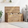 vidaXL Caja de Almacenamiento Roble artisan 100 x 42 x 46 cm