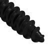 vidaXL Clavo de Roctado 12 pcs Negro M4 x 28 mm Acero