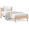 vidaXL Estructura de cama sin colch&oacute;n madera maciza de pino 90x200 cm