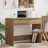 vidaXL Escritorio con caj&oacute;n Roble artesanal 100 x 50 x 78 cm