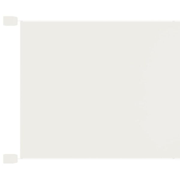 vidaXL Toldo vertical blanco 140x800 cm tela oxford