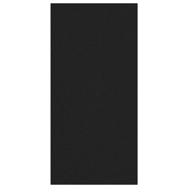 vidaXL Felpudo Otro Negro 120 x 250 cm Polipropileno y vinilo