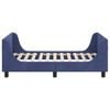 vidaXL Cama para niños con cabecero Azul Policía 80 x 160 cm