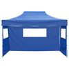 vidaXL Carpa de Fiesta Azul 291 x 431 x 315 cm Tela Oxford