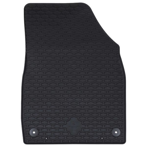 vidaXL Alfombrilla de Coche 4 pcs Negro adecuado para VW ID.3 2019-