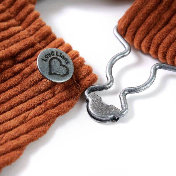 Vestido infantil pana color co&ntilde;ac 92