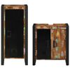 vidaXL Juego de muebles de baño 2 pcs madera maciza reciclada