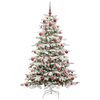 vidaXL &Aacute;rbol de Navidad artificial con ramas articuladas 180 cm