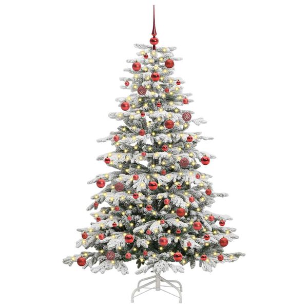 vidaXL &Aacute;rbol de Navidad artificial con ramas articuladas 180 cm