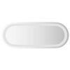 vidaXL Espejo de ba&ntilde;o LED Transparente 50 x 20 cm vidrio templado