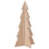 vidaXL &Aacute;rbol de Navidad de madera de adorno madera maciza pino 59,5 cm