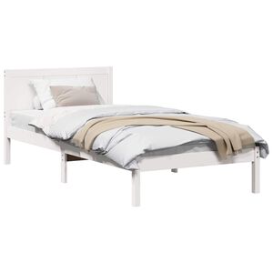 vidaXL Estructura de cama 80 x 200 cm Madera maciza de Pino