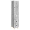 vidaXL Juego de armarios 2 uds. Madera de ingenier&iacute;a