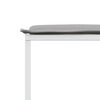 vidaXL Juego de comedor de jard&iacute;n 17 pzas con cojines textilene blanco