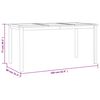 vidaXL Juego de comedor de jard&iacute;n 7 piezas madera maciza de teca