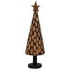 vidaXL &Aacute;rbol de Navidad Marr&oacute;n 149 cm Madera de teca maciza