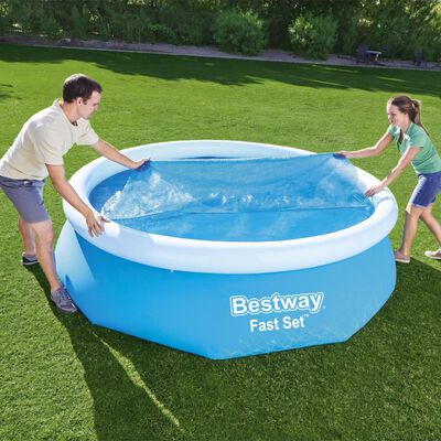 Bestway solar para piscina Flowclear 305 cm | vidaXL.es