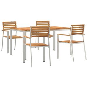 vidaXL Conjunto de Comedor de Jard&iacute;n 5 uds.