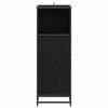 vidaXL Juego de muebles de baño Roble Negro 35 x 37,5 x 100 cm