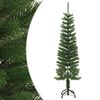 vidaXL &Aacute;rbol de Navidad artificial estrecho con soporte PE 150 cm