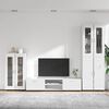 vidaXL Conjunto de mueble de TV con caj&oacute;n Madera de ingenier&iacute;a