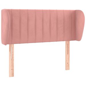 vidaXL Cabecero de terciopelo rosa 83x23x78/88 cm