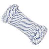 vidaXL Cuerda multiusos 3 mm 50 m Blanco y Azul PP 67,5 kg Carga m&aacute;x.
