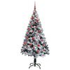 vidaXL Árbol de Navidad artificial 150 cm PVC y Acero y Plástico
