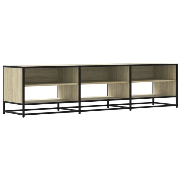 vidaXL Mueble para TV madera de ingenier&iacute;a roble Sonoma 180x40x46 cm