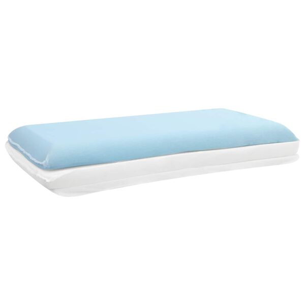 vidaXL Almohada para dormir Liso 60 x 40 x 10 cm