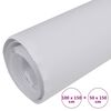 vidaXL L&aacute;minas para coches 2 uds blanco mate 100x150 cm+50x150 cm
